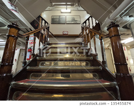 Inside the sailing ship Kaiwomaru Inside the sailing ship Kaiwomaru 135455874