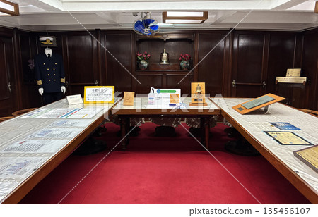 Officers' salon on board the Kaiwo Maru 135456107