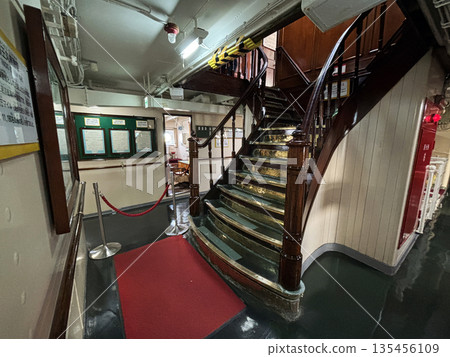 Inside the sailing ship Kaiwomaru Inside the sailing ship Kaiwomaru 135456109