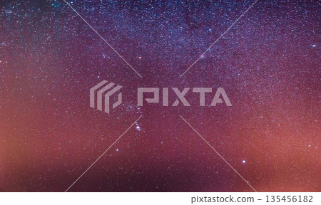 Night Starry Sky With Glowing Stars. Night Starry Sky Background 135456182