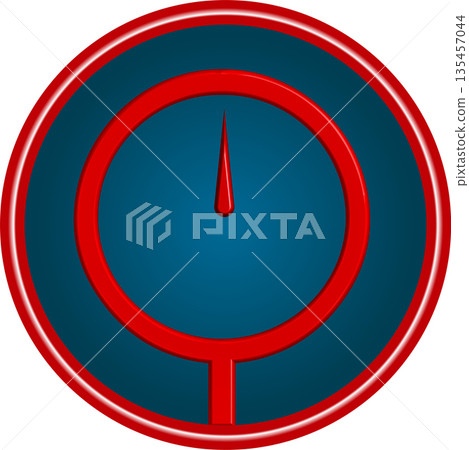 3D Stop Watch Icon: Glossy Red and Blue Timer Graphic for Speed Performance, Countdown Tasks, and Precise Measurement UI 3D Stop Watch Icon: Glossy Red and Blue Timer Graphic for Speed Performance, Countdown Tasks, and Precise Measurement UI 135457044