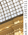 Architectural forms. State universal shop GUM Moscow. Background. Russia. 135457211