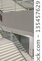 Illuminated Minimalist Staircase 135457629