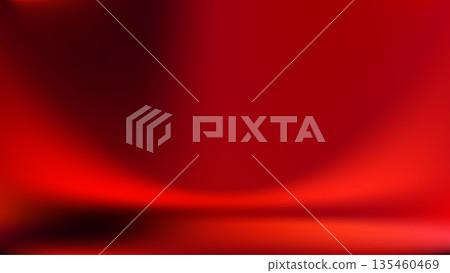 Gradient red bg limbo backdrop. Minimal studio wallpaper. Smooth silk Gradient red bg limbo backdrop. Minimal studio wallpaper. Smooth silk 135460469