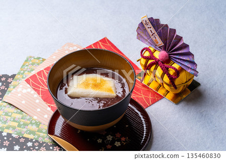 Oshiruko [food ingredient] 135460830