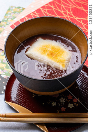 Oshiruko [food ingredient] 135460831