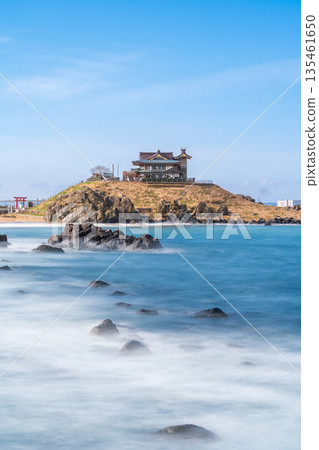 青森縣 從對岸八戶市眺望歌子島 長曝光 青森縣 從對岸八戶市眺望歌子島 長曝光 135461650