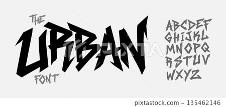 Street cool font typography logo. Skater modern alphabet design urban cartoon typeface. Street cool font typography logo. Skater modern alphabet design urban cartoon typeface. 135462146
