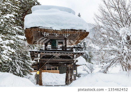 雪白川鄉明善寺 135462452