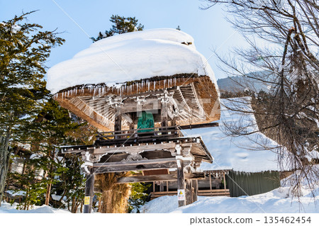 雪白川鄉明善寺 135462454