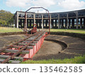 JR Kyushu, remains of the turntable at Bungomori Locomotive Shed 135462585