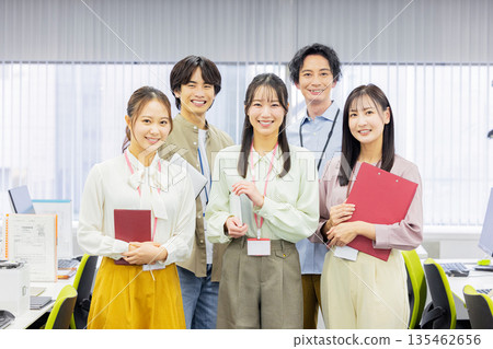 A workplace with a good atmosphere A workplace with a good atmosphere 135462656