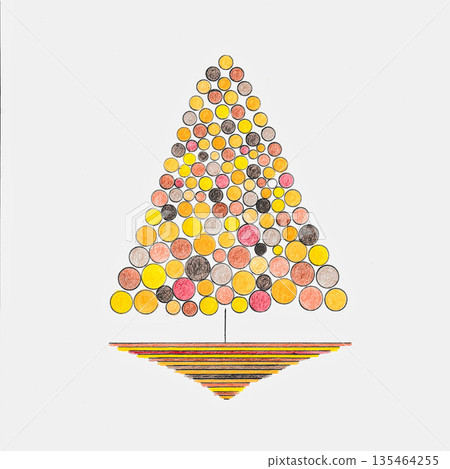 Colored pencil art Colored pencil art 135464255