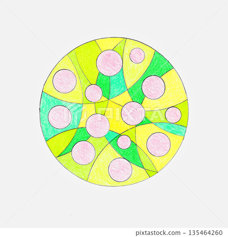 色鉛筆畫 135464260