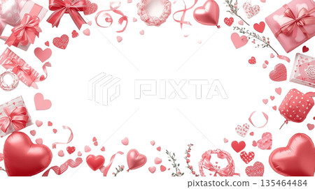 可愛的粉彩背景插畫素材,設計簡單易用。 可愛的粉彩背景插畫素材,設計簡單易用。 135464484