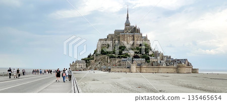 Mont Saint-Michel, a World Heritage Site in France Mont Saint-Michel, a World Heritage Site in France 135465654