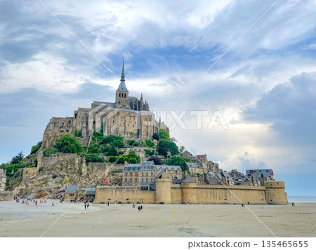 Mont Saint-Michel, a World Heritage Site in France Mont Saint-Michel, a World Heritage Site in France 135465655