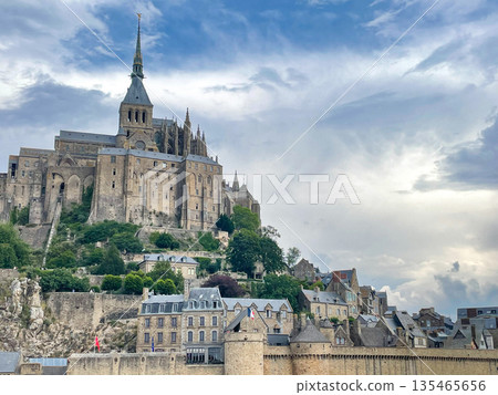Mont Saint-Michel, a World Heritage Site in France Mont Saint-Michel, a World Heritage Site in France 135465656