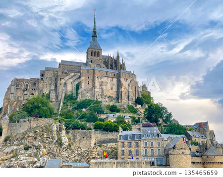 Mont Saint-Michel, a World Heritage Site in France Mont Saint-Michel, a World Heritage Site in France 135465659