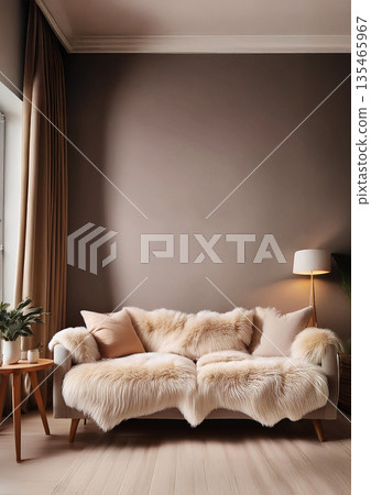 Living room with sofa 135465967