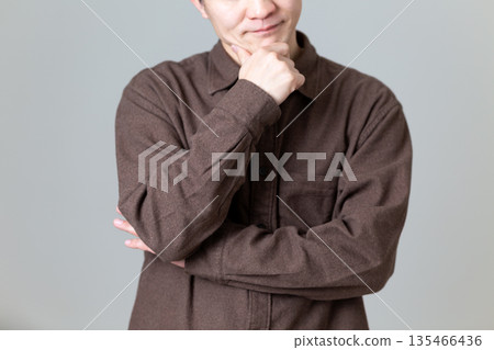 Middle-aged man Middle-aged man 135466436
