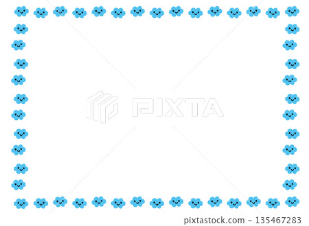 Cloud frame Cloud frame 135467283