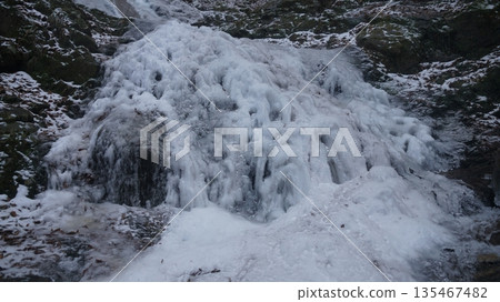Shinkuro Fall Ice Waterfall Shinkuro Fall Ice Waterfall 135467482