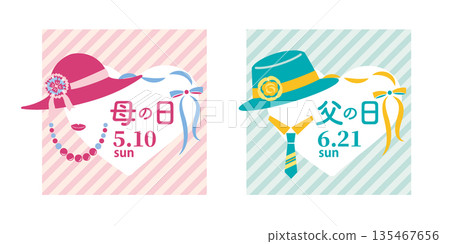 [2026] 母親節/父親節可愛標題集 135467656