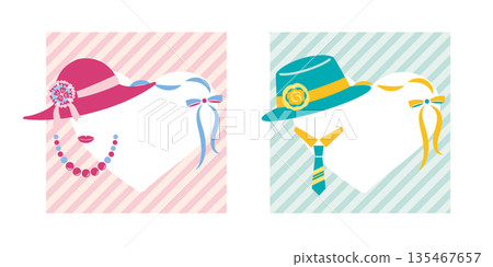 [2026] 母親節/父親節標題設定（無文字） 135467657