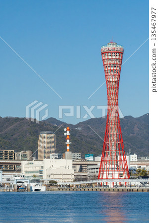 Port Tower seen from Meriken Park Port Tower seen from Meriken Park 135467977