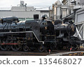 Steam engine equipment used to pull steam locomotives 135468027