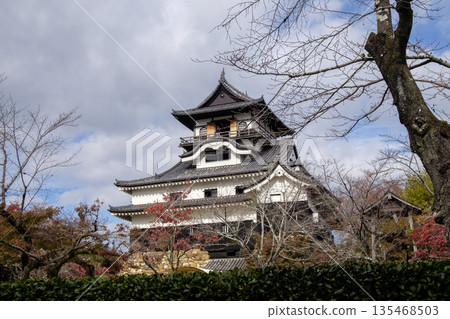 The castle tower of the national treasure Inuyama Castle (Inuyama City, Aichi Prefecture) The castle tower of the national treasure Inuyama Castle (Inuyama City, Aichi Prefecture) 135468503