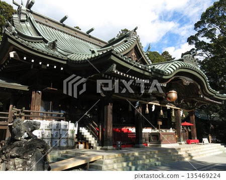 Tsukubasan Shrine in Tsukuba City Tsukubasan Shrine in Tsukuba City 135469224