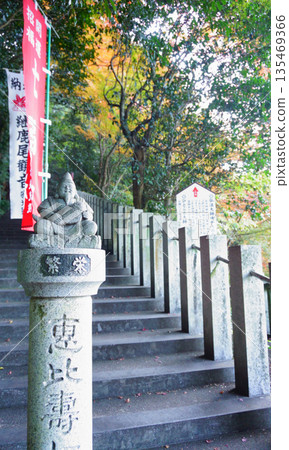 Tsugikao Kannon Jakkoin Temple, Ebisu statue on Shichifukuzaka slope Tsugikao Kannon Jakkoin Temple, Ebisu statue on Shichifukuzaka slope 135469366