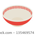 拉麵碗圖標 135469574