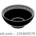 拉麵碗圖標 135469576