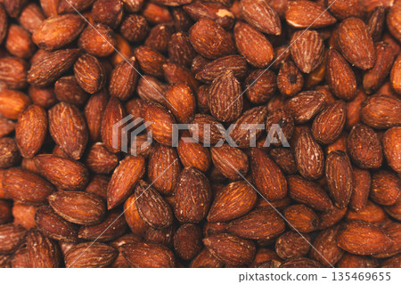 Almond background material Almond background material 135469655