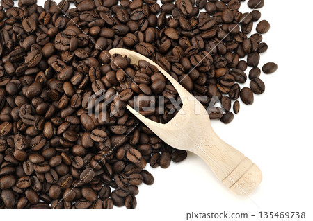咖啡主要勺子 135469738