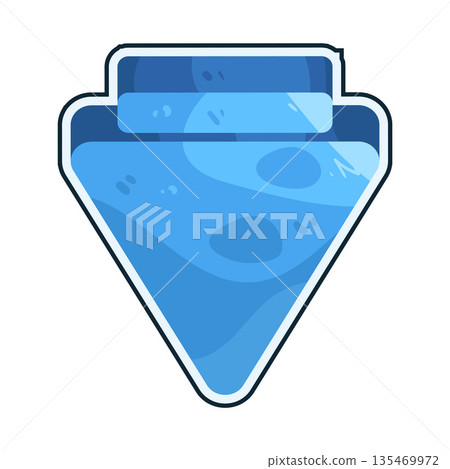illustration of arrow triangle down illustration of arrow triangle down 135469972