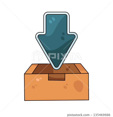 illustration of arrow download illustration of arrow download 135469986