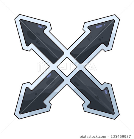illustration of arrow expand illustration of arrow expand 135469987