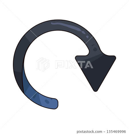 illustration of arrow refresh illustration of arrow refresh 135469996