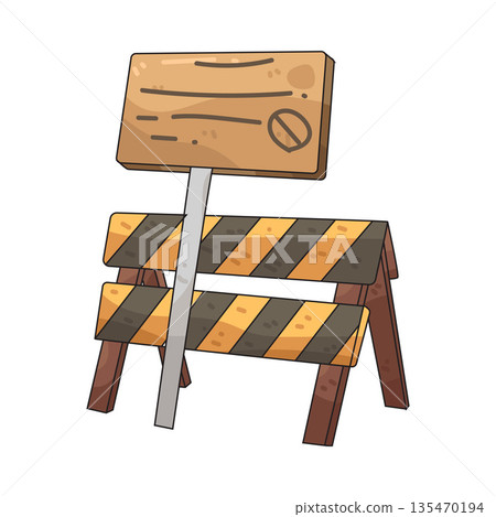 illustration of protest barricade illustration of protest barricade 135470194