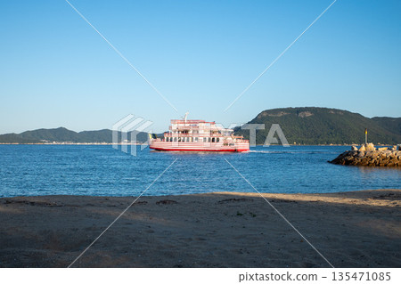 Meon-go from Megijima coast in Kagawa prefecture 135471085