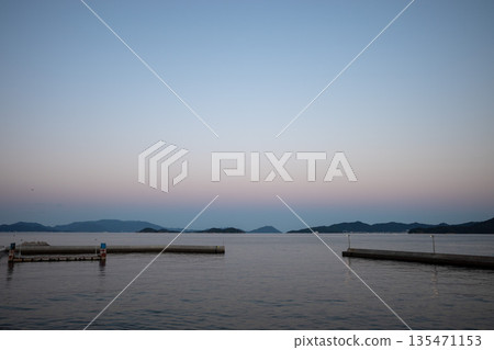 Magic Hour on Megijima Island, Takamatsu City, Kagawa Prefecture 135471153