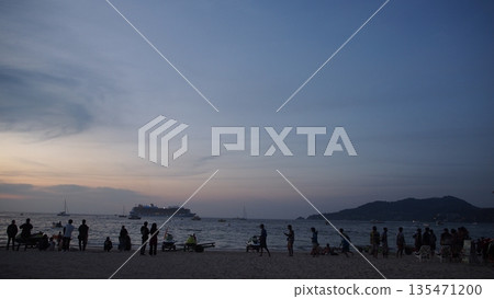 泰國的海邊 泰國的海邊 135471200