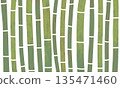 watercolor style bamboo forest 135471460