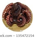 Boiled octopus 135472154