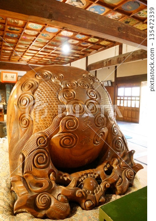 Togonji Temple: Japan's largest mokugyo in the main hall Togonji Temple: Japan's largest mokugyo in the main hall 135472339