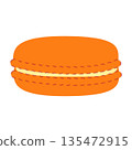 Macaron Caramel 135472915